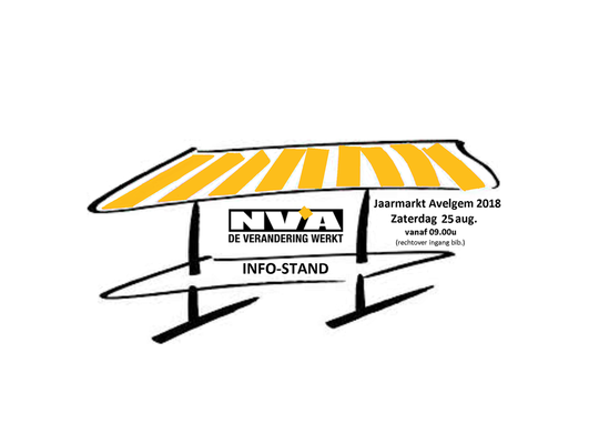 N-VA Avelgem jaarmarkt 2018