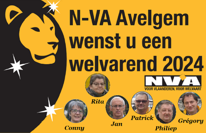 N-VA Avelgem - Nieuwjaarswensen 2024