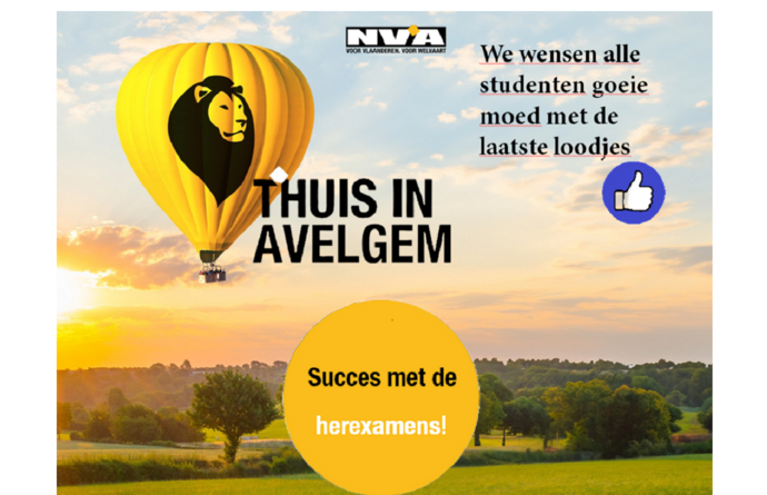 N-VA Avelgem - succes met de herexamens