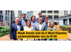 De 8 WVL vertegenwoordigers in Kamer en Vlaams Parlement