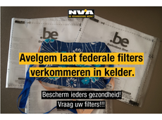 N-VA Avelgem - Avelgem laat federale filters verkommeren in kelder.