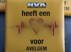 N-VA Avelgem - Valentijnsactie 2023 - Een hart voor Avelgem
