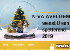 Voorspoedig nieuwjaar vanwege N-VA Avelgem