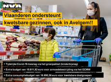 Vlaanderen ondersteunt kwetsbare gezinnen, ook in Avelgem