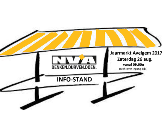 Jaarmarkt Avelgem 2017 - info-stand N-VA Avelgem Jaarmarkt Avelgem 2017 - info-stand N-VA Avelgem