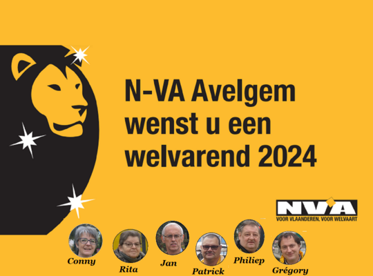 N-VA Avelgem - Nieuwjaarswensen 2024 N-VA Avelgem - Nieuwjaarswensen 2024