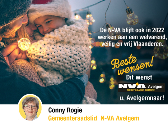 Beste wensen voor het nieuwe jaar 2022 vanwege N-VA Avelgem! Beste wensen voor het nieuwe jaar 2022 vanwege N-VA Avelgem!