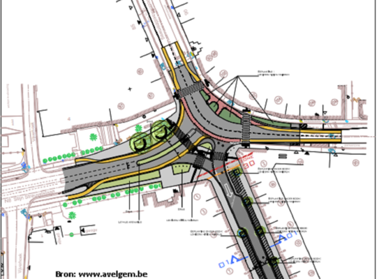 N-VA Avelgem - Heraanleg kruispunt Avelgem (bron; www.avelgem.be) N-VA Avelgem - Heraanleg kruispunt Avelgem (bron; www.avelgem.be)