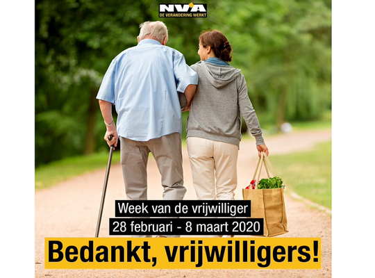 N-VA Avelgem - Week van de vrijwilliger N-VA Avelgem - Week van de vrijwilliger